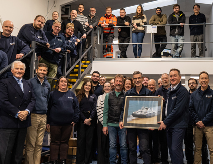 Griffon Marine Celebrates 49-Year Legacy of Hovercraft Skirt Specialist Malcolm Cox